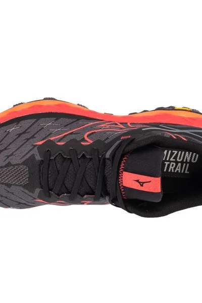 Outdoorová běžecká obuv Mizuno Wave Mujin černo-červená