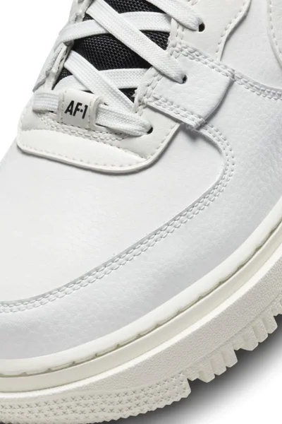 NIKE Dámské Vysoké Boty Air Force Utility - Bílé Kůže