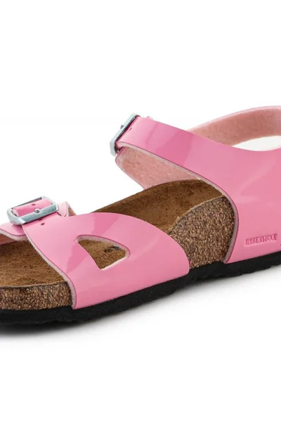 Sandály Birkenstock Rio pro děti - růžové