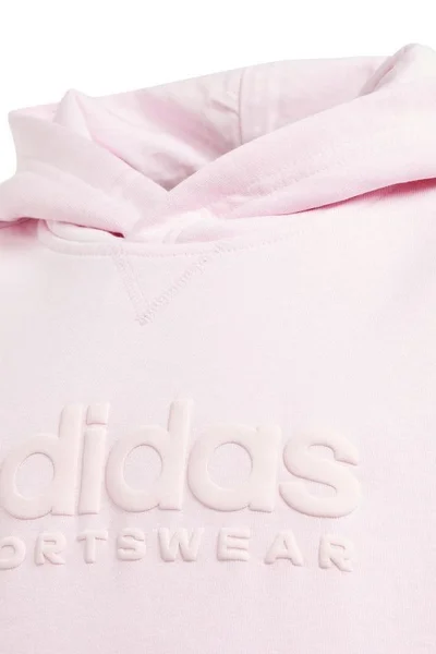 ADIDAS Dětská mikina ALLSZN GFX HD růžová