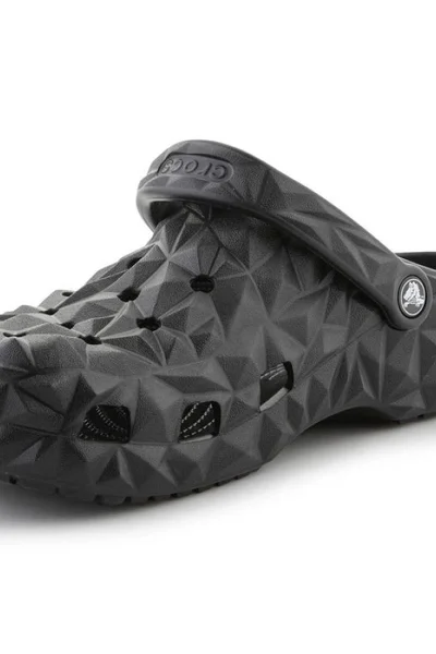 Crocs Geometrické Klasické Žabky - Černé