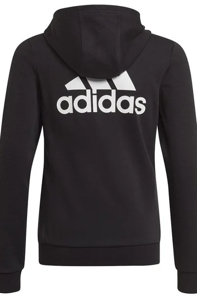 Černá dívčí mikina Adidas Essentials Track Jacket Jr GS2165