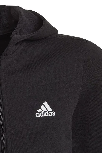 Černá dívčí mikina Adidas Essentials Track Jacket Jr GS2165