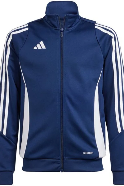 ADIDAS Dětská fotbalová tréninková mikina Tiro navy blue