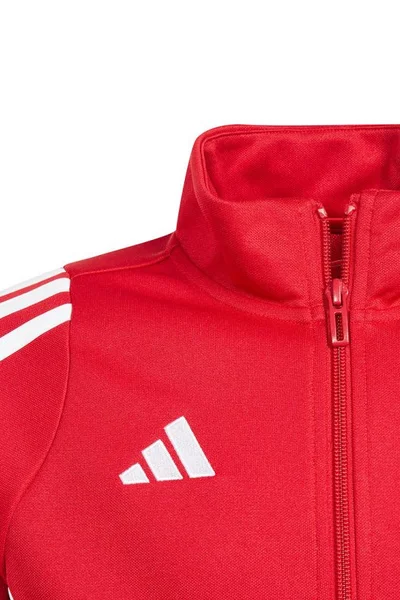 Fotbalová dětská mikina adidas Tiro Training červená