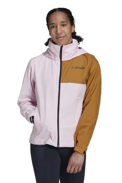 Dámská růžová bunda W TERREX MULTI RAIN RDY JACKET  Adidas