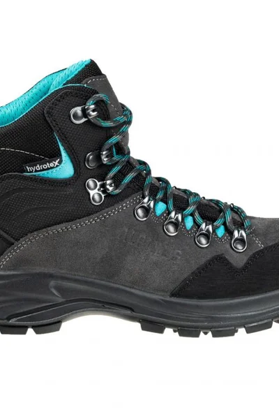 Šedo-tyrkysové trekingové boty dámské Alpinus Veleta W GR43618