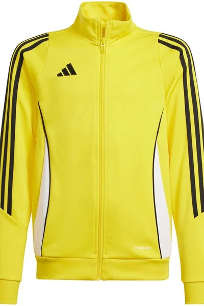 Adidas dětská fotbalová mikina Training žlutá