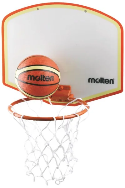 Mini basketbalový set Molten s míčem a lepicí páskou