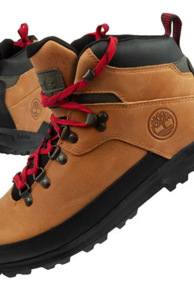 Horolezecké boty Timberland World Hiker Mid M hnědé