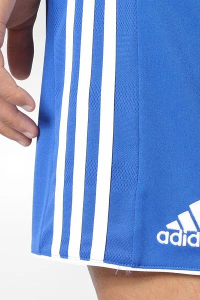 Modrobílé fotbalové šortky pánské Adidas Tastigo 17 M BJ9131