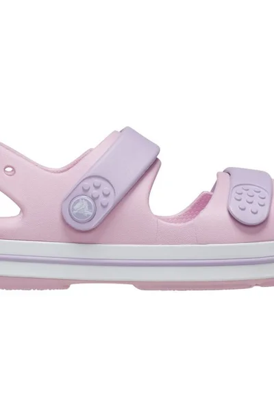 Sandály Crocs Crocband Cruiser dětské růžové