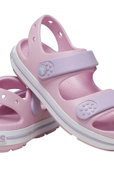 Sandály Crocs Crocband Cruiser dětské růžové