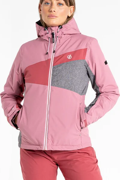 Růžová lyžařská bunda pro ženy s recyklovanou izolací - Dare2B