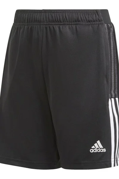 Junior tréninkové šortky adidas Tiro 21 - Černé/Bílé