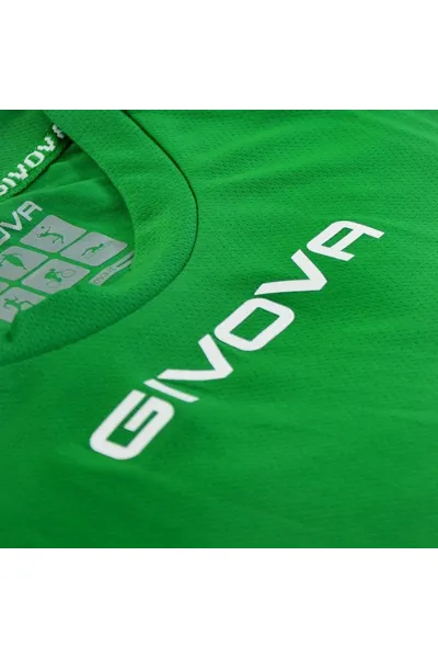 Tmavě zelené pánské fotbalové tričko Givova MAC01