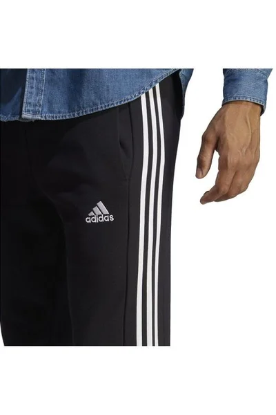 ADIDAS Pánské French Terry 3-Stripes tepláky s kapsami