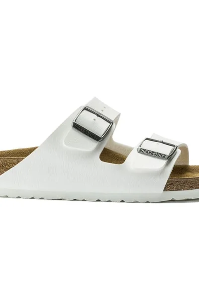 Žabky Birkenstock Arizona BS W - bílé - anatomické - unisex