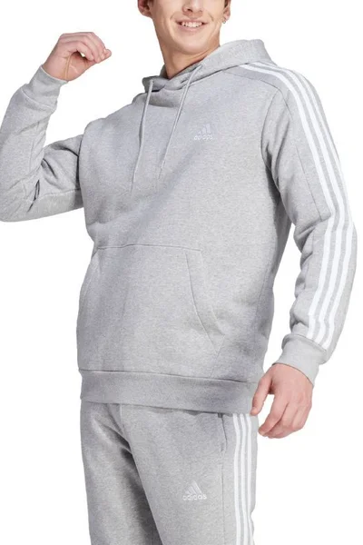 Adidas Pánská Mikina Essentials Fleece 3-Stripes