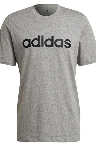 Adidas Essentials Pánské Funkční Tričko Šedé