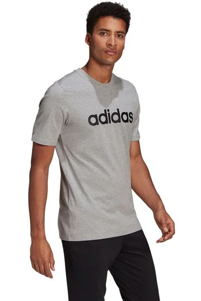 Adidas Essentials Pánské Funkční Tričko Šedé