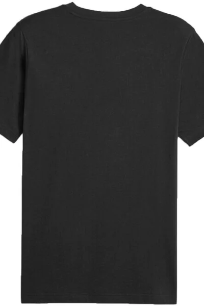 Černé pánské tričko Puma s logem Holiday