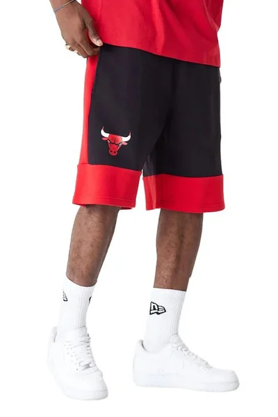 New Era NBA pánské šortky Chicago Bulls černé