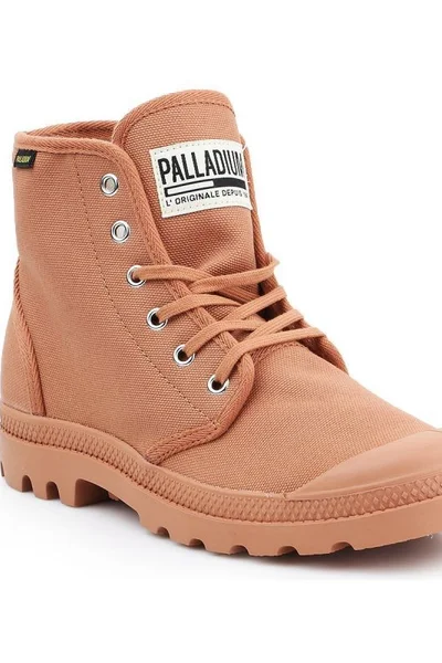 Béžové dámské boty Palladium Pampa HI Originale W 75349-225-M