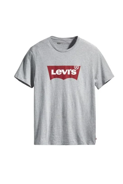 Šedé pánské tričko Levi's Graphic Set In Neck Tee M 177830138
