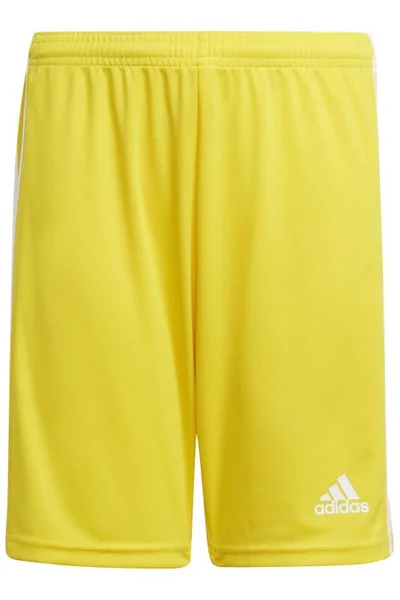 Žluté dětské šortky Adidas Squadra 21 Short Youth Jr GN5760