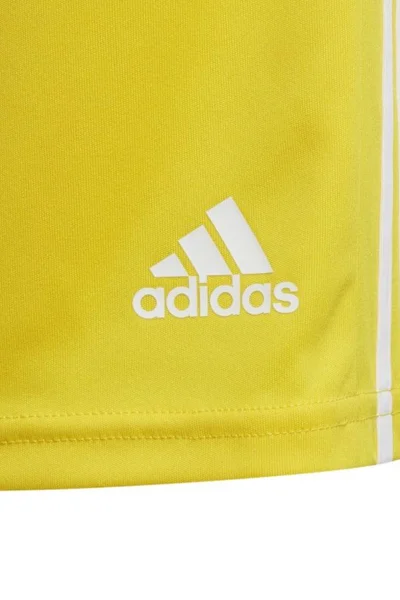 Žluté dětské šortky Adidas Squadra 21 Short Youth Jr GN5760