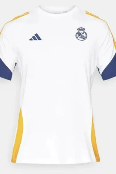 Adidas Bílé Tričko Real Madrid M s Krátkým Rukávem