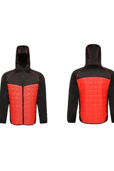 Černo-červená pánská bunda Regatta Modular Thermal M TRA517 92F