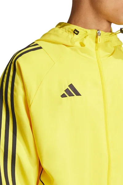 Adidas Tiro Pánská větrovka žlutá s technologií AeroReady