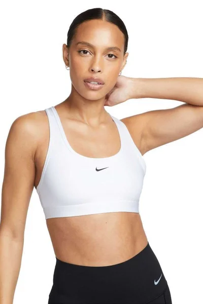 Nike Swoosh Dámská Sportovní Podprsenka - Lehká Podpora