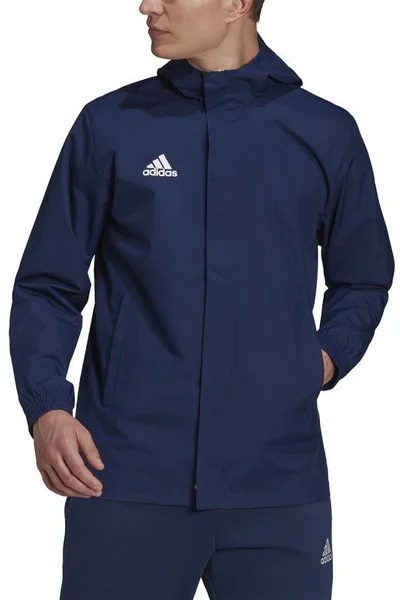 ADIDAS Pánská All Weather Bunda Entrada Tmavě Modrá