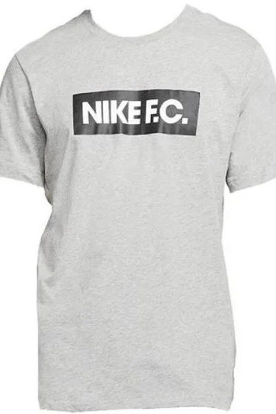 Pánské šedé tričko Nike NK FC Tee Essentials M CT8429-063