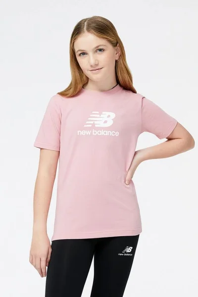 Nové dětské tričko New Balance s logem a nápisy