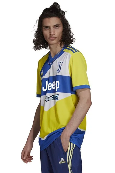 Žluto-modrý pánský dres Adidas Juventus 3. dres M GS1439