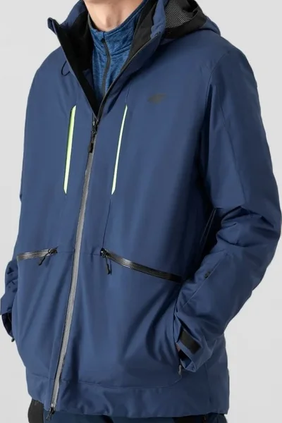 Modrá lyžařská bunda s membránou NeoDry 4F