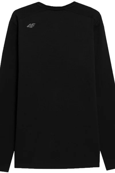 4F Pánské tričko s dlouhým rukávem - Bavlna/Elastan