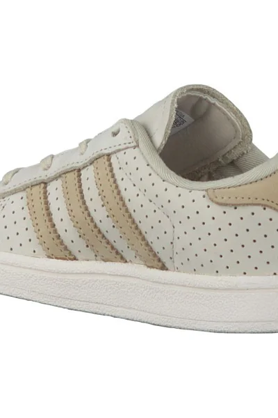 Adidas Originals Superstar dětská obuv béžová