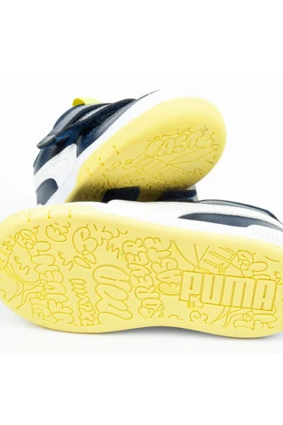 Tmavě modré dětské boty Puma Multiflex Jr 380741 08