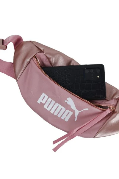 Dámská růžová ledvinka Puma Core Waistbag W 078218-01