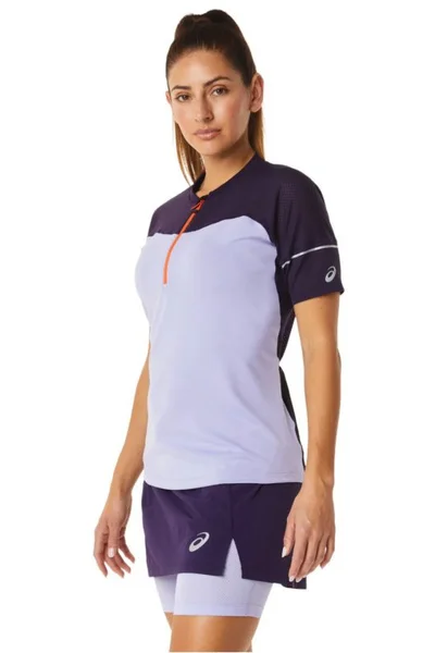 Trailové běžecké tričko Asics Fujitrail Top W fialové