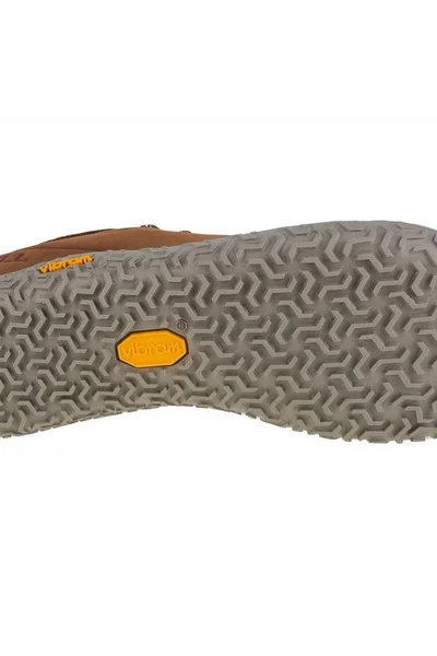 Merrell Vapor Glove LTR W hnědé kožené sportovní boty pro ženy