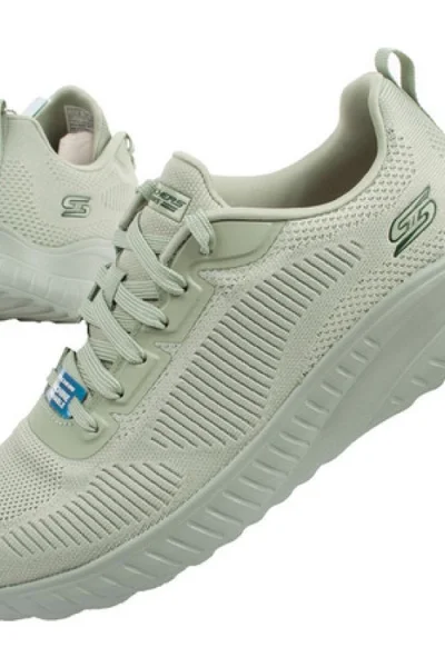 Sportovní tenisky Skechers Air Cooled Memory zelená