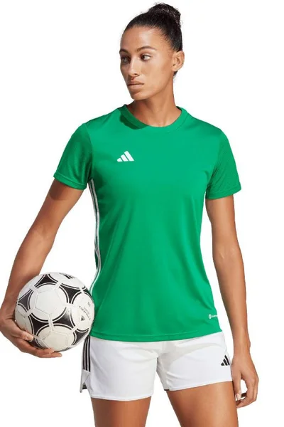 Adidas Dámské Jersey Green Triko s Krátkým Rukávem