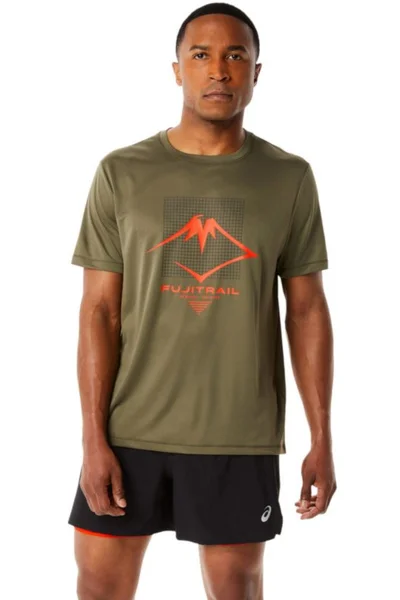 Trailové tričko Asics pro pány s krátkým rukávem