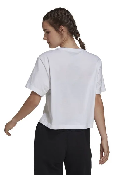 Bílé dámské tričko Adidas Farm W H14680